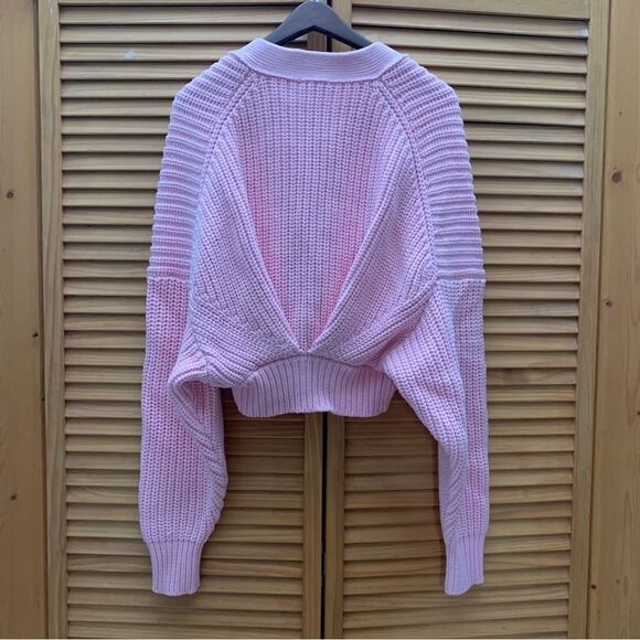 NWT No. 21 Cropped Pink Cardigan Medium - Picture 7 of 9